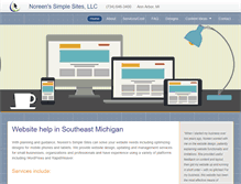 Tablet Screenshot of noreenssimplesites.com